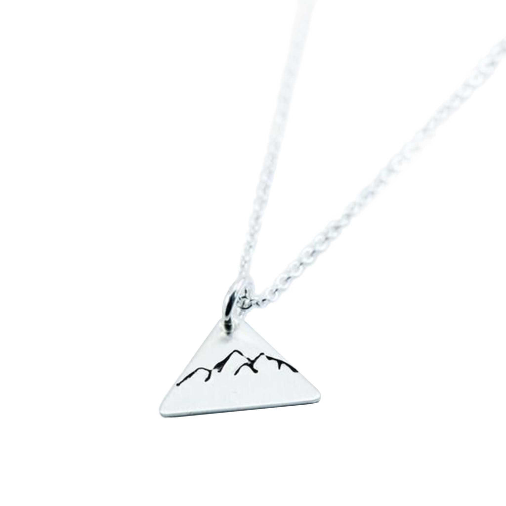 Triangle Mountain Necklace - Nashelle