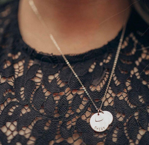 Name With Heart Necklace - Nashelle