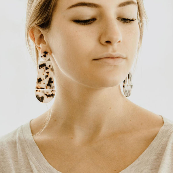 HARLOW Resin Four Piece Earrings - Nashelle