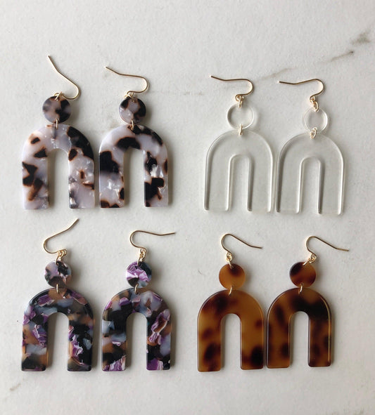 HARLOW Resin Small Solid Circle W/U - Nashelle