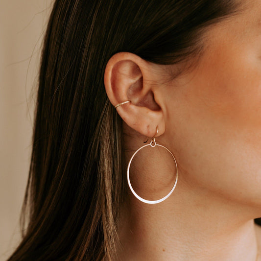 Muse Circle Earrings - Nashelle