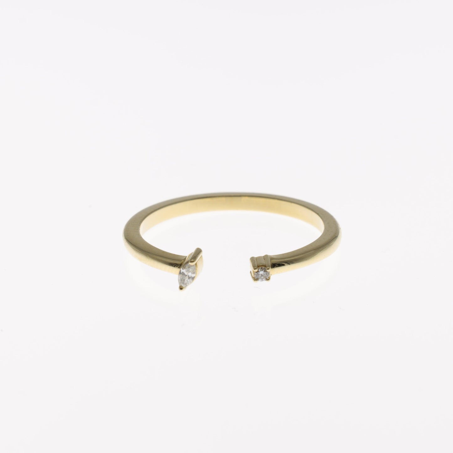 Negative Space Diamond Ring - Nashelle