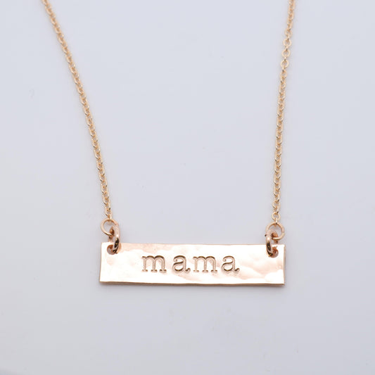 Mama Bar Necklace - Nashelle