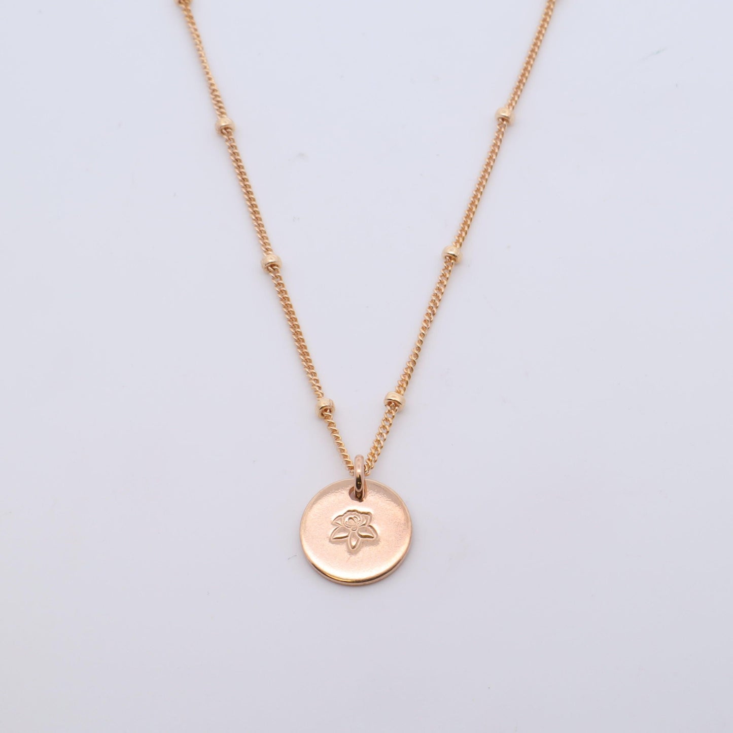 Petite Birth Flower Necklace - Nashelle