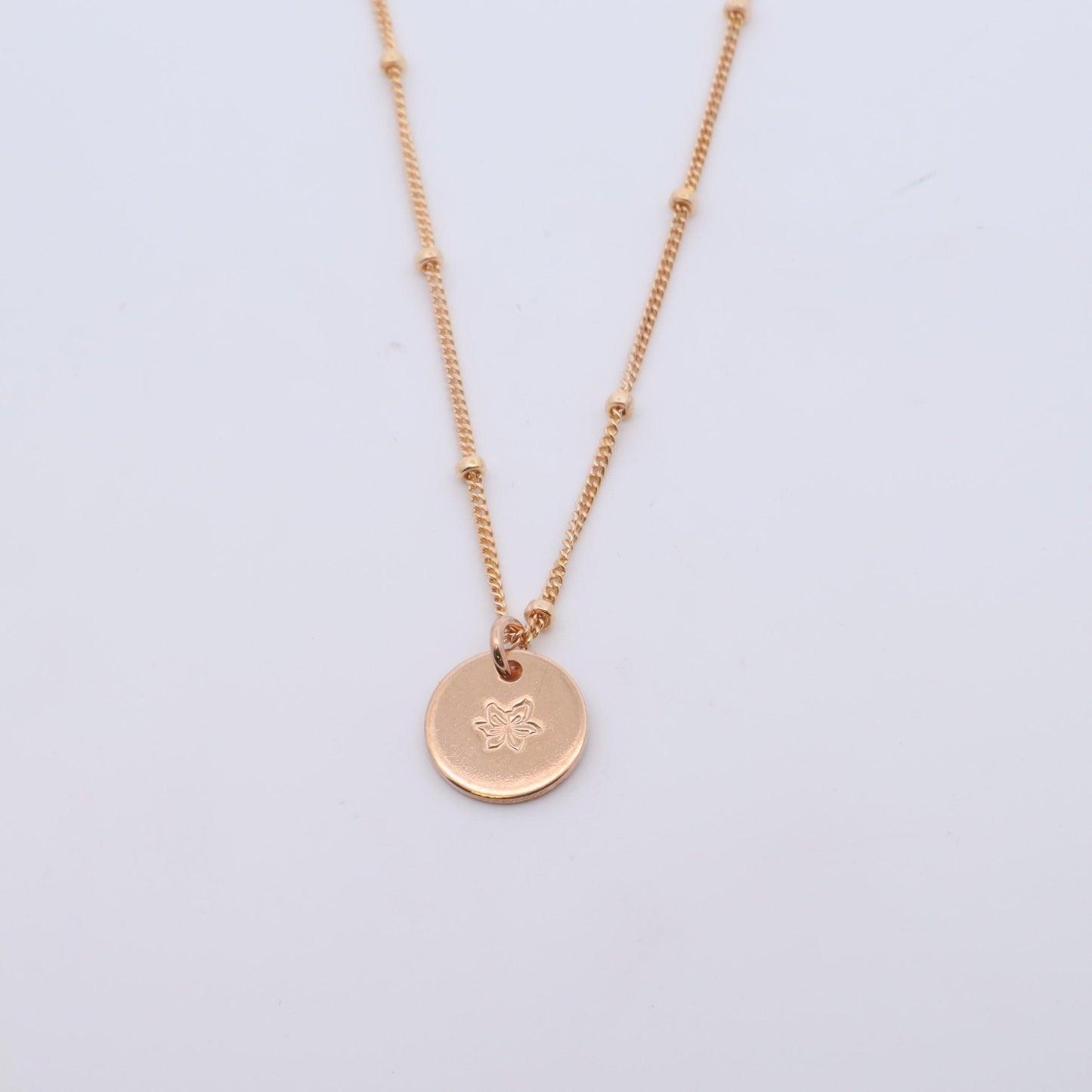 Petite Birth Flower Necklace - Nashelle