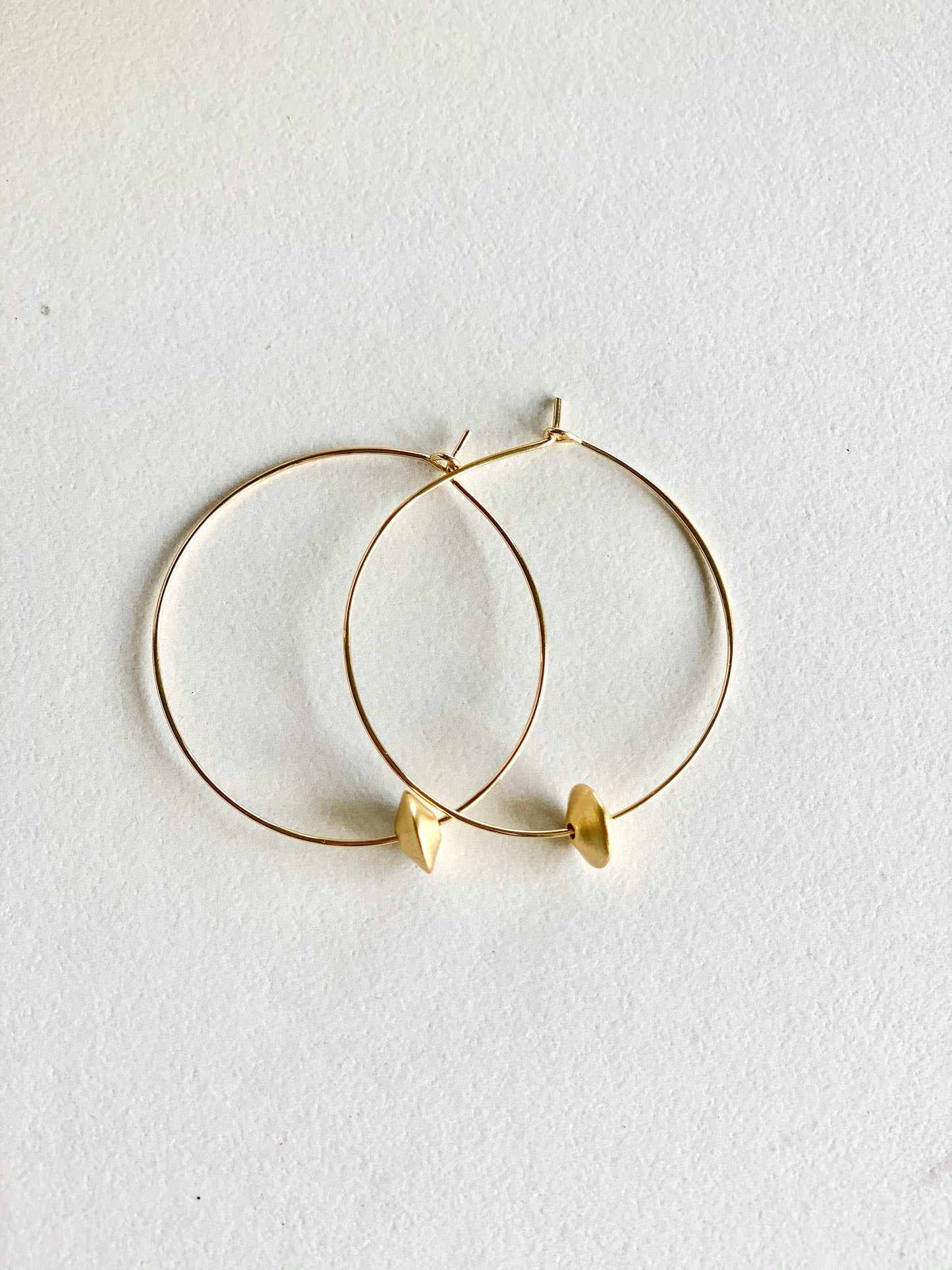 HARLOW Bead Hoop Earring - Nashelle