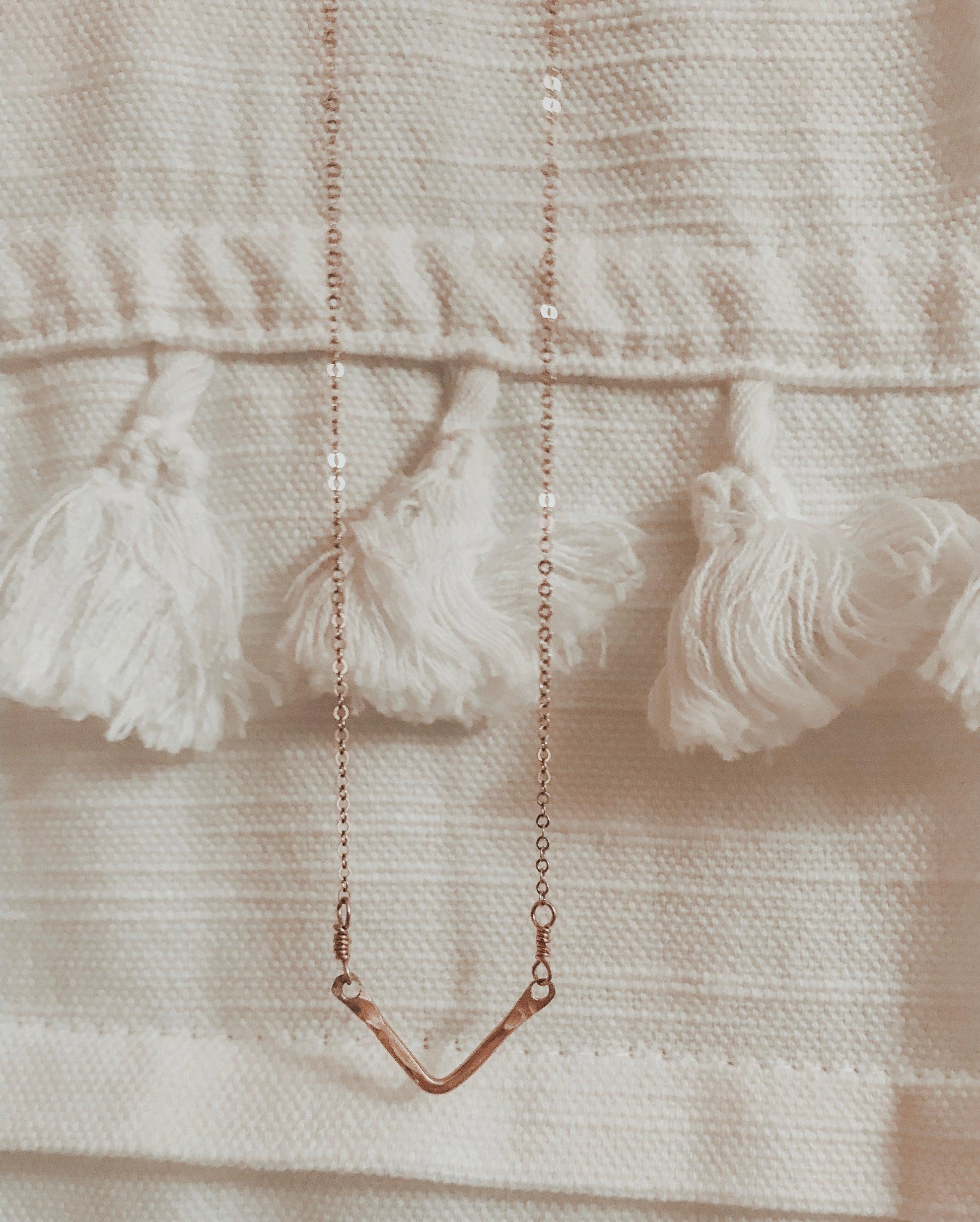 Chevron Necklace - Nashelle