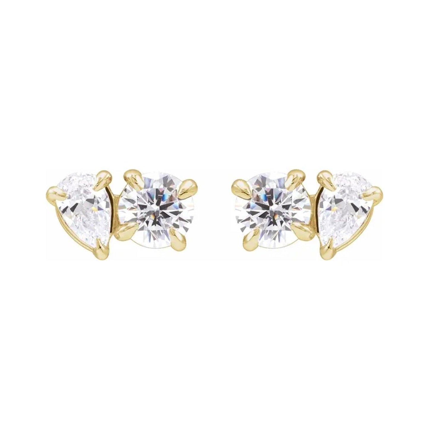 Cluster Diamond Studs - Nashelle