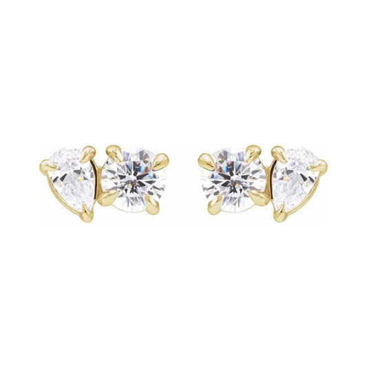 Cluster Diamond Studs - Nashelle