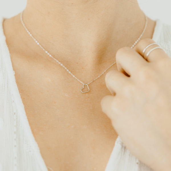 Mini Heart Necklace - Nashelle