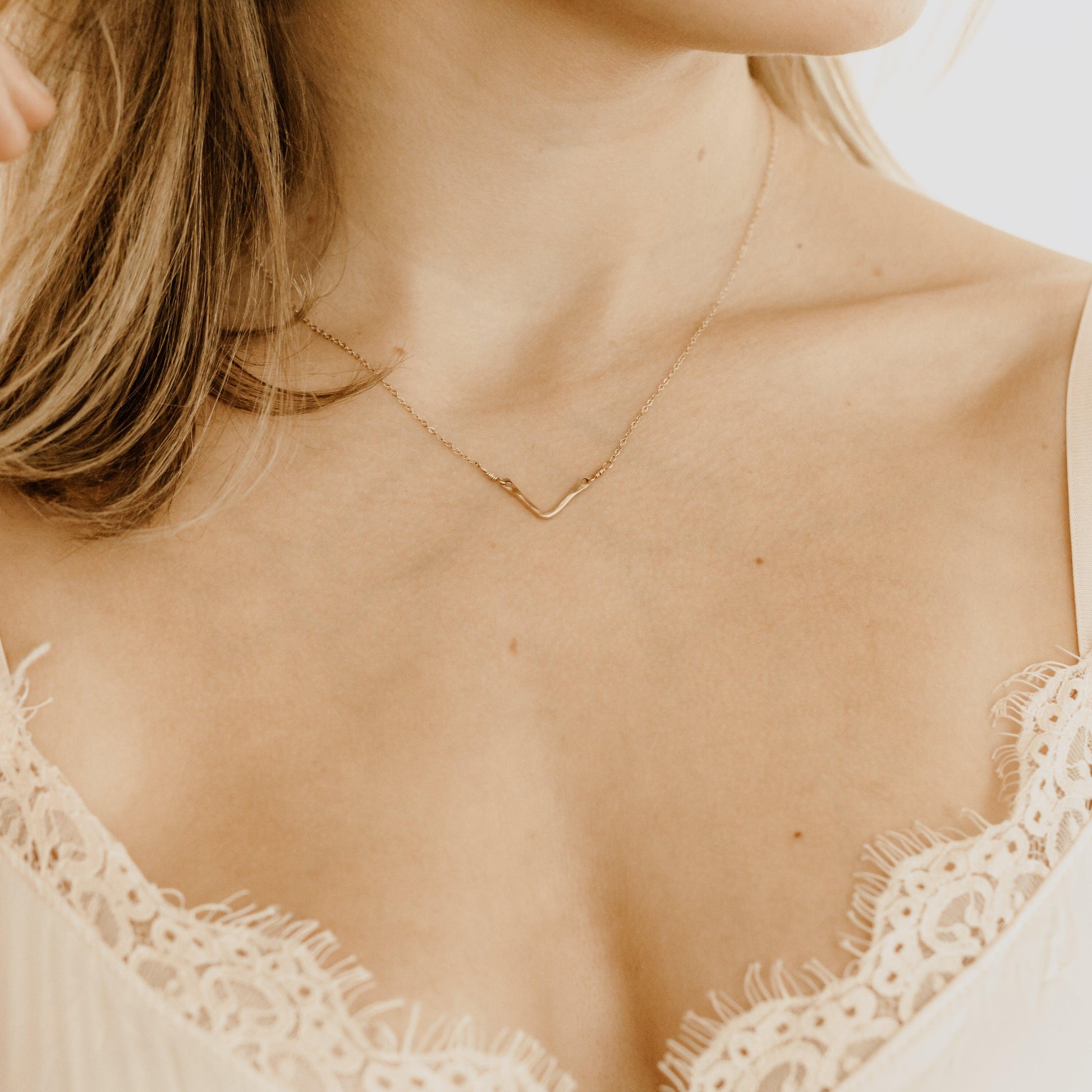 Chevron Necklace - Nashelle