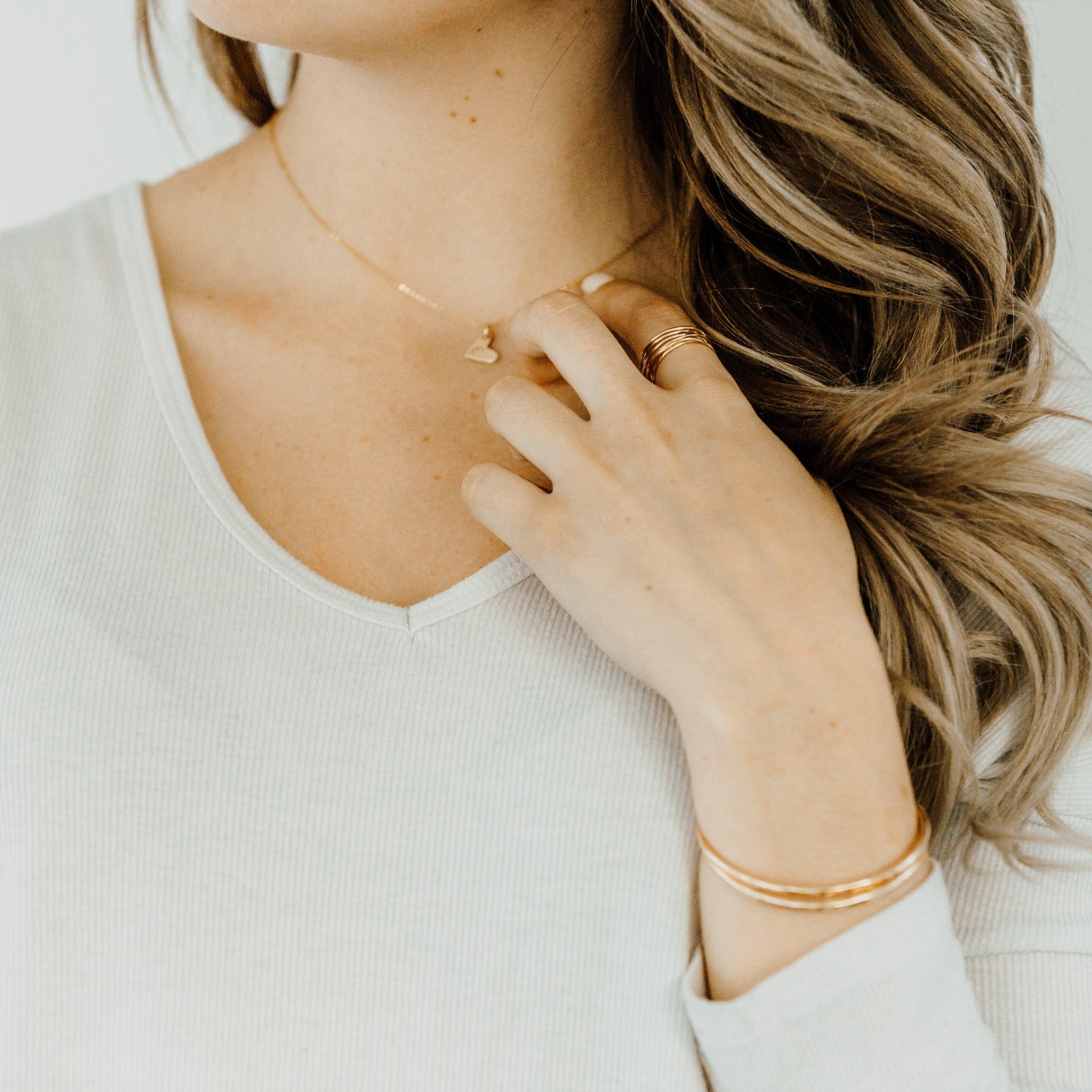 Heart Charm Necklace - Nashelle