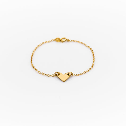 Heart Charm Bracelet - Nashelle