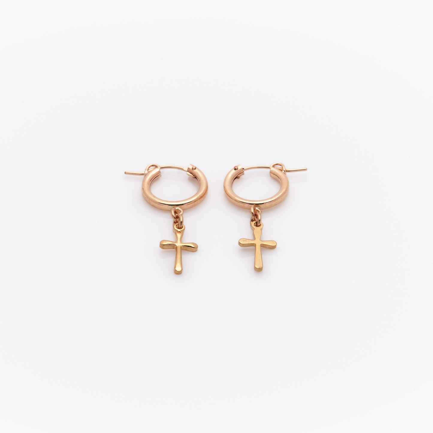 Muse Cross Drop Earrings - Nashelle