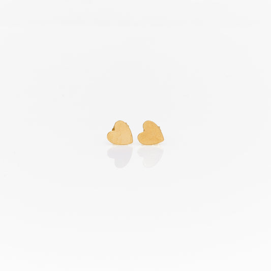 Heart Stud Earrings - Nashelle