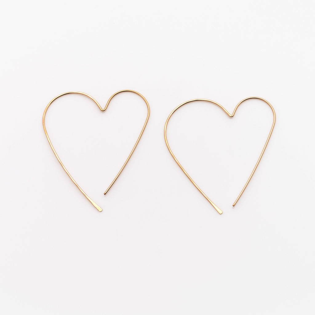 Lucky Heart Earrings - Nashelle