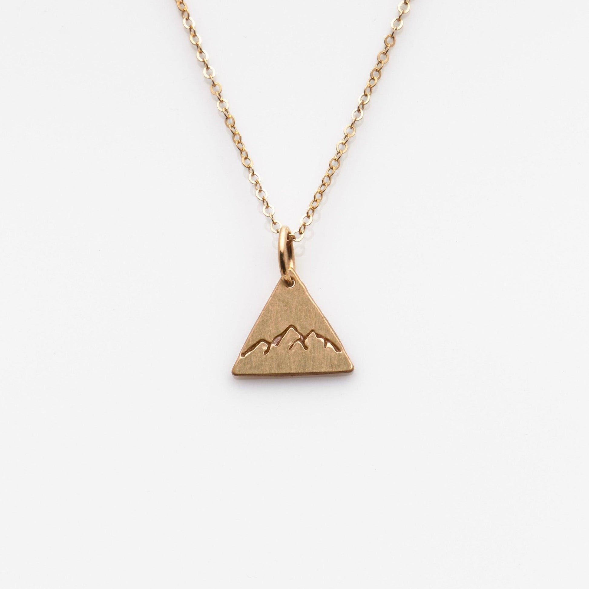 Triangle Mountain Necklace - Nashelle