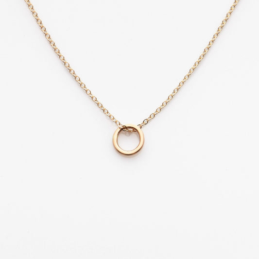 Mini Circle Necklace - Nashelle