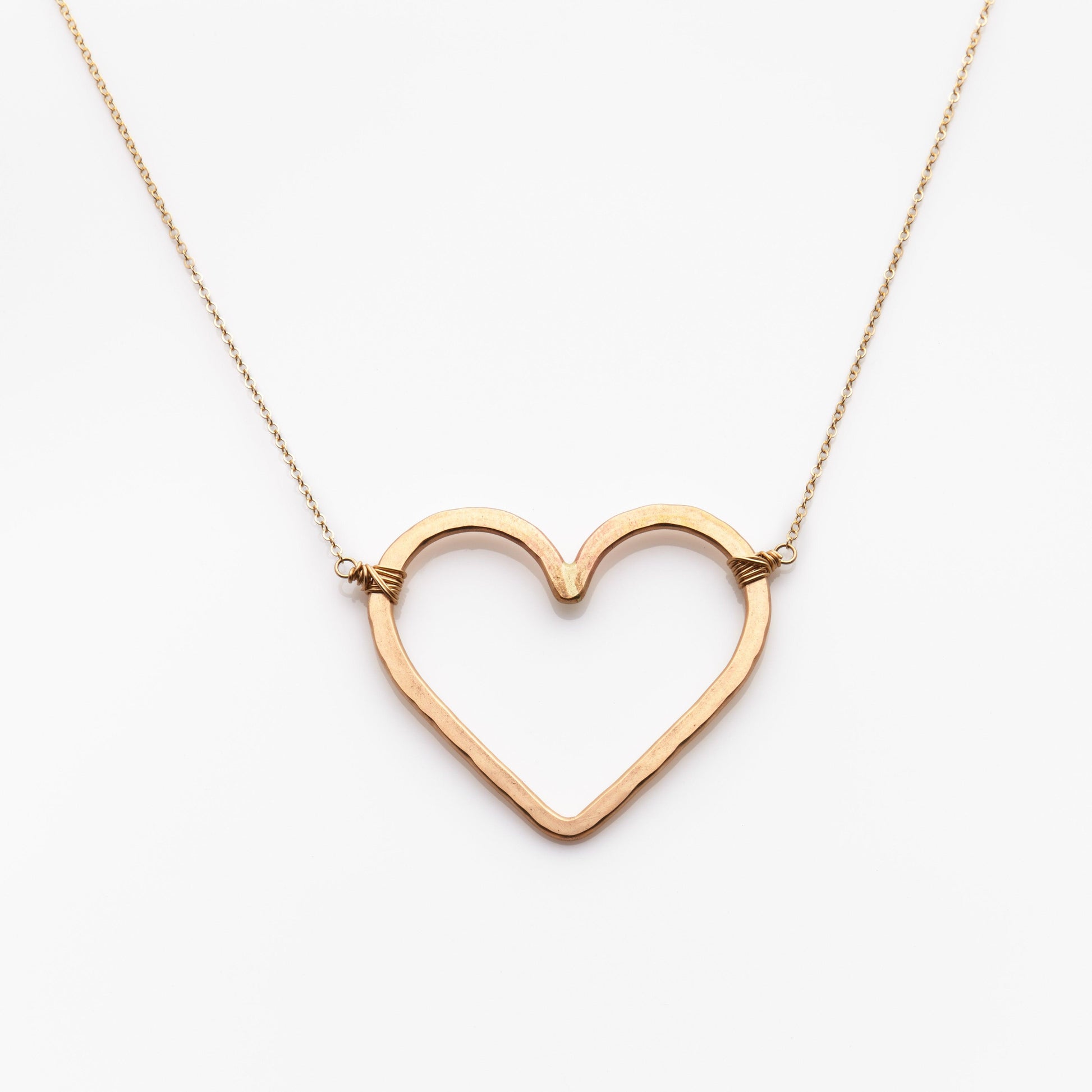 Open Heart Necklace - Nashelle