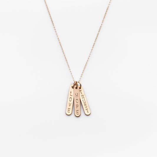 Identity Bar Necklace - Nashelle