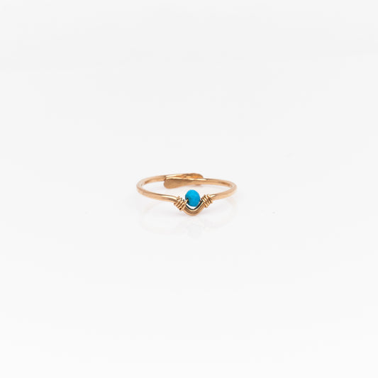 Stone Triangle Ring - Nashelle