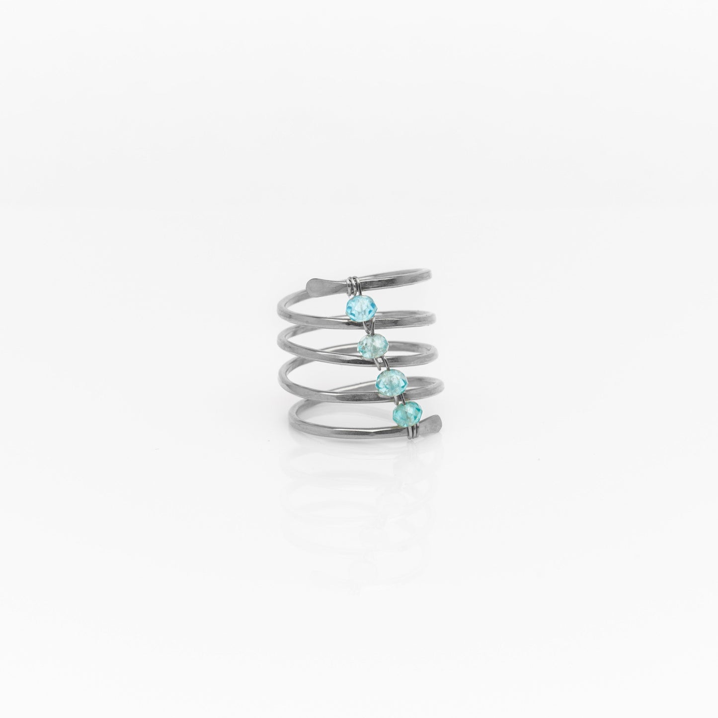 Coil Stone Ring - Nashelle