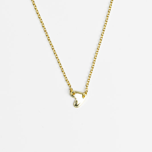 HARLOW Side Heart Choker Necklace - Nashelle