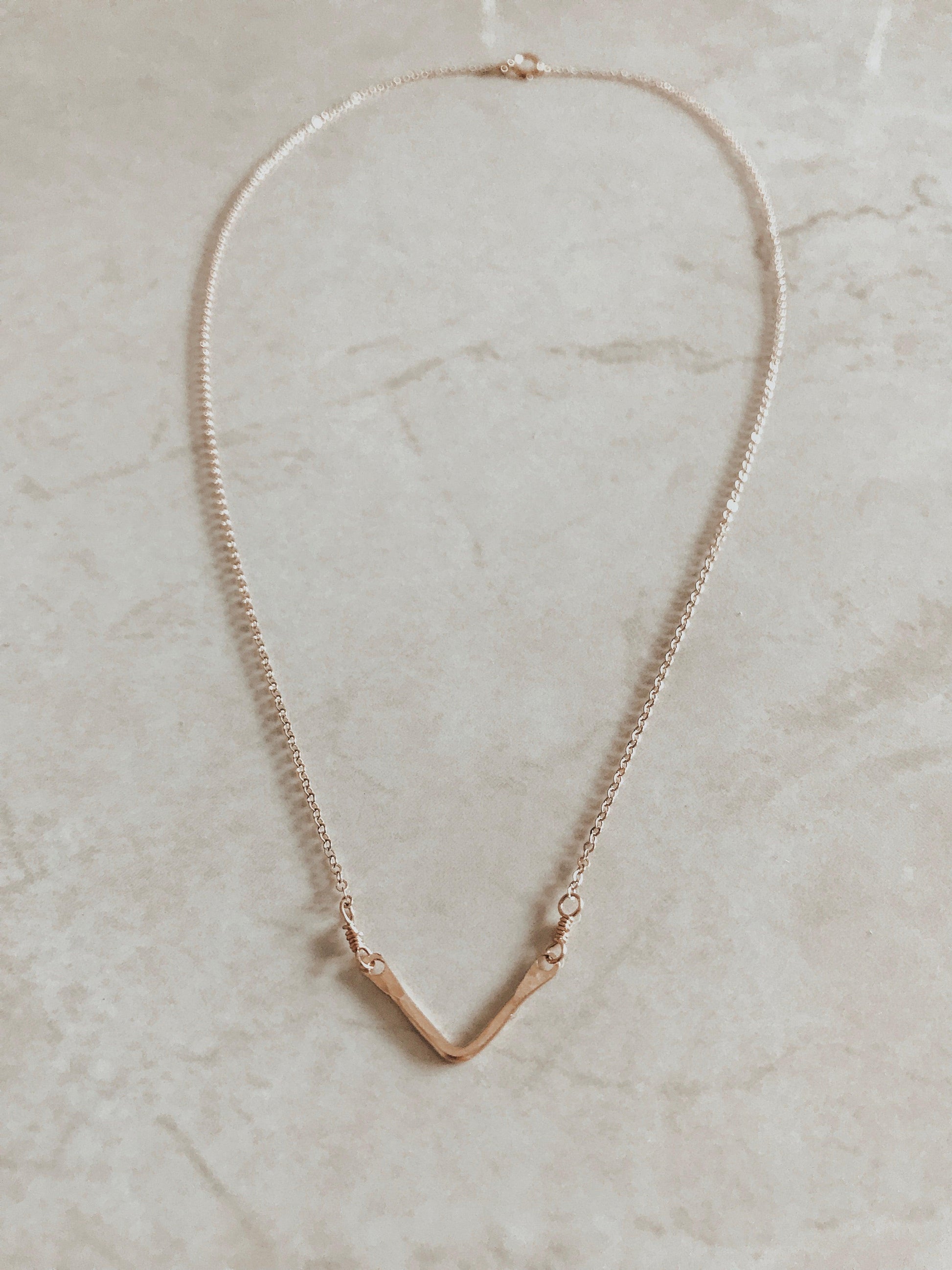 Chevron Necklace - Nashelle