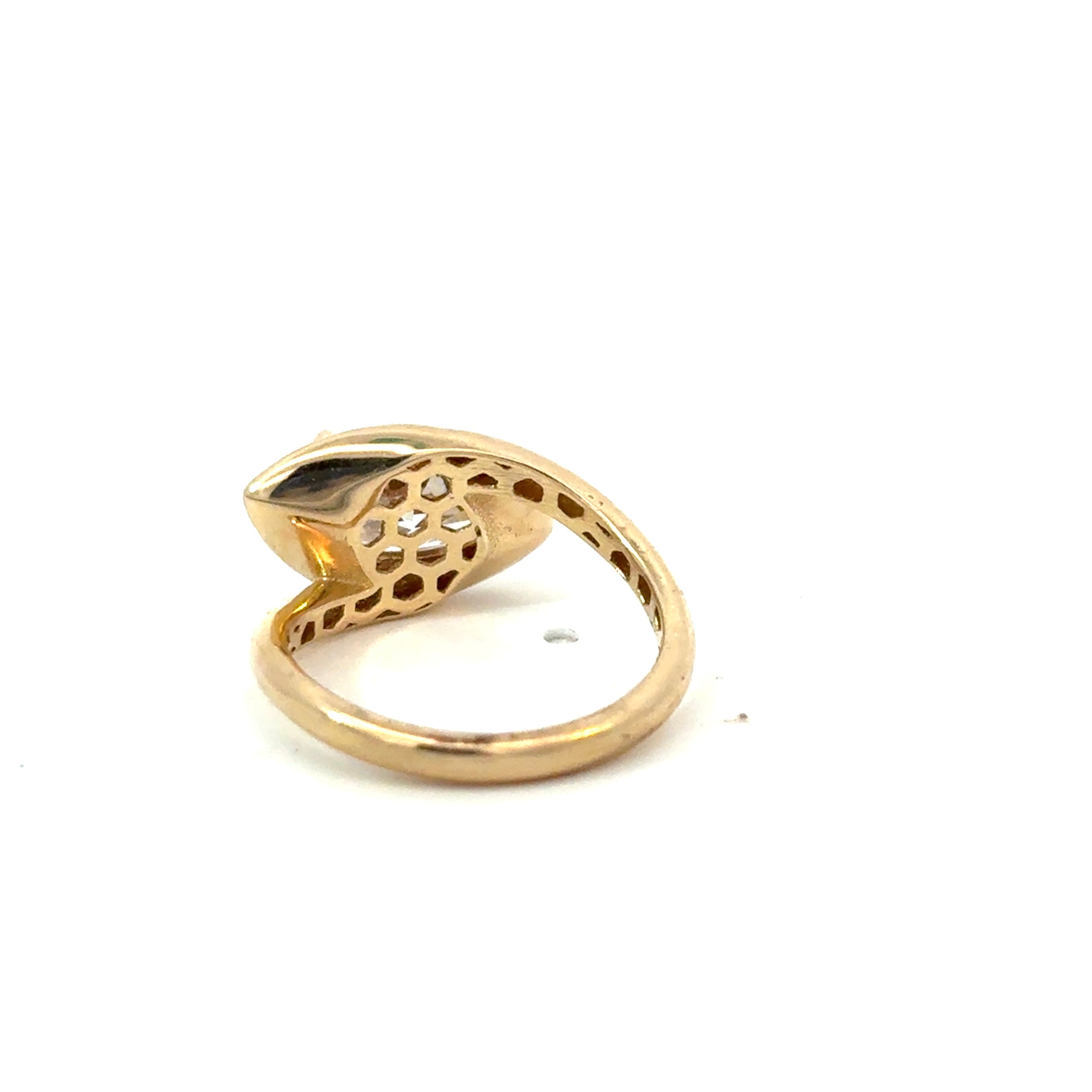 Marquise Diamond Pinky Ring