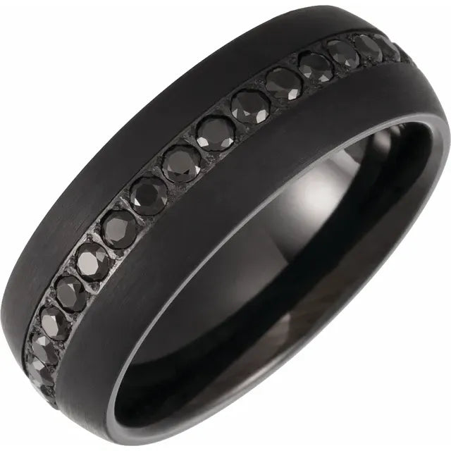 Tungsten Studded Band