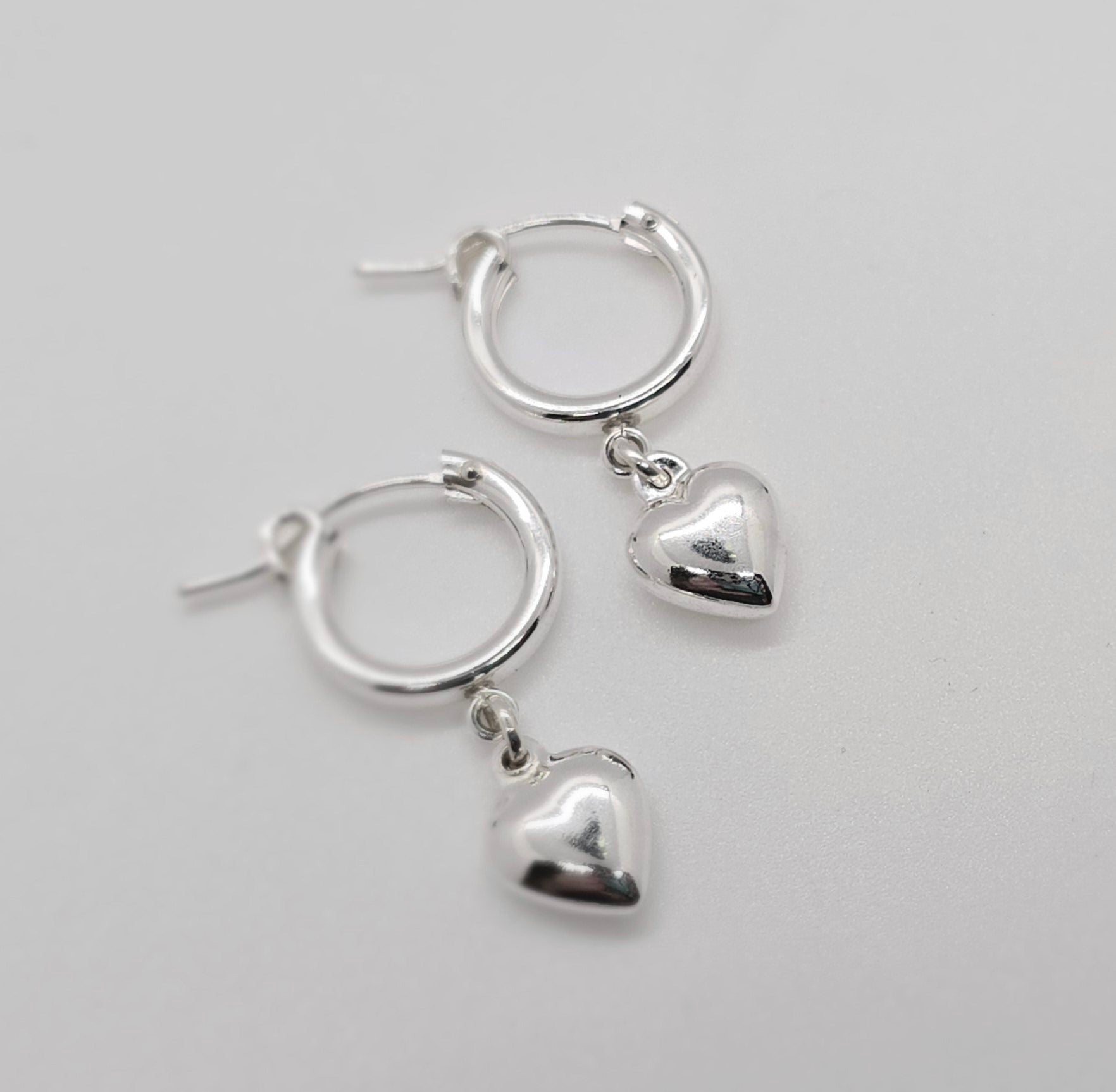 Puffy Heart Earrings
