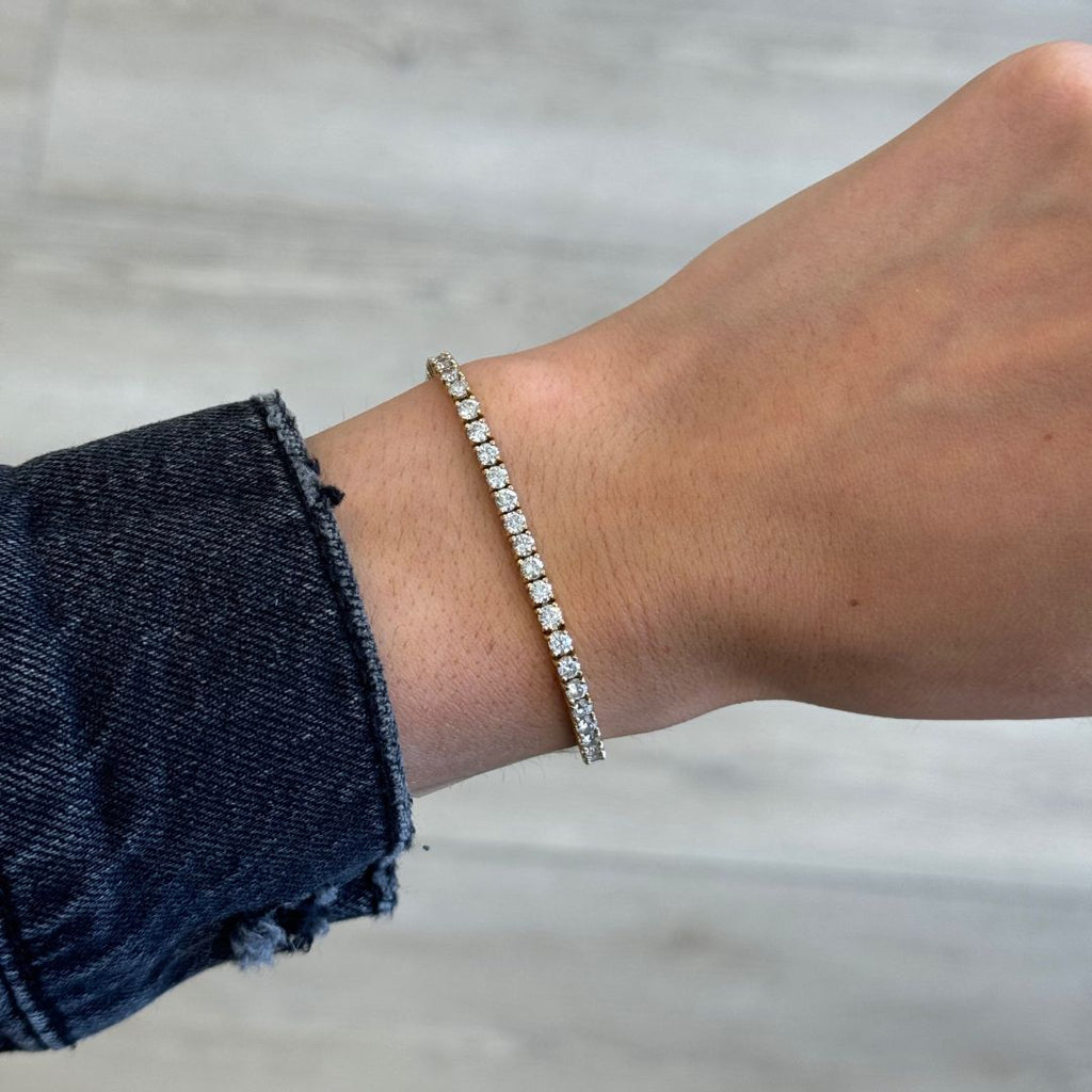 Five Carat Tennis Bracelet