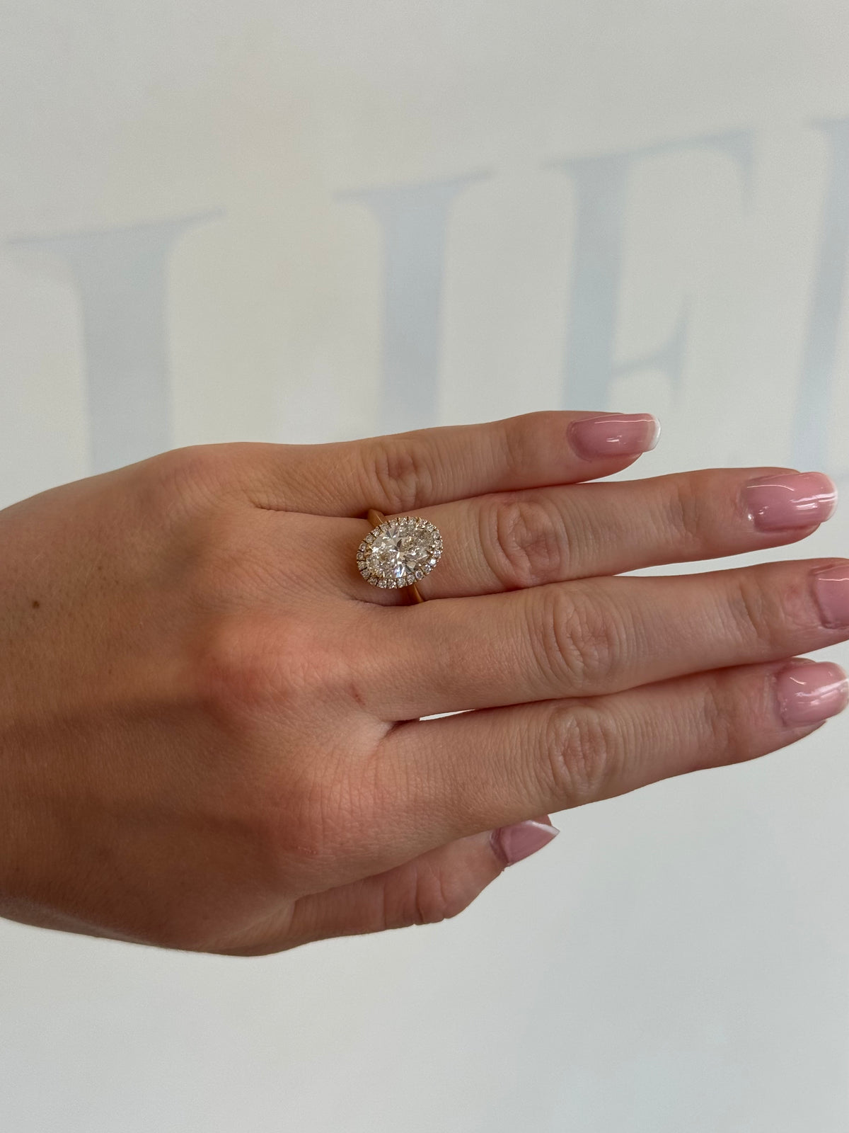 Oval Cut Diamond Ring