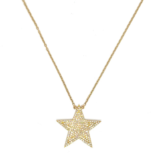 Diamond Star Necklace