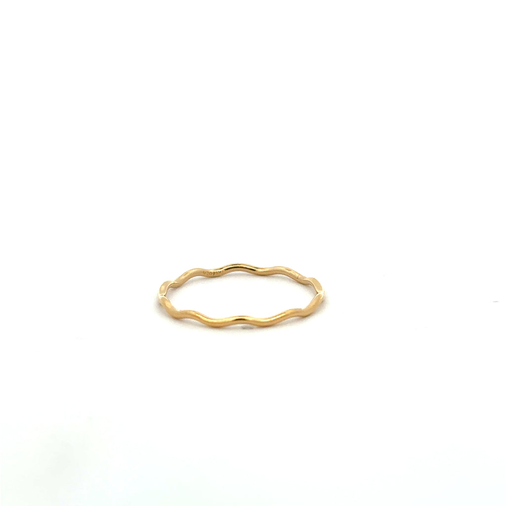 Wavy Stacking Ring