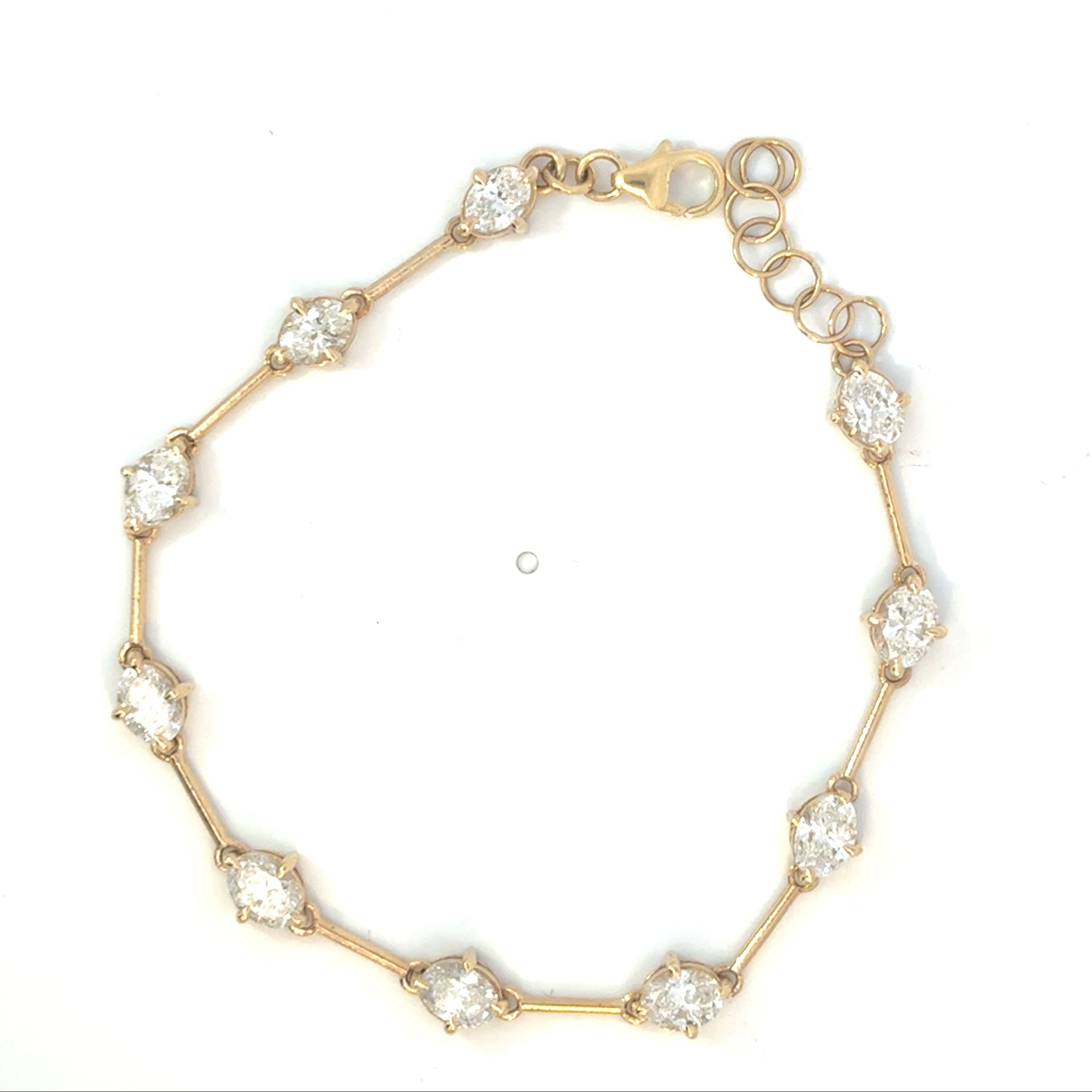 Aurora Diamond Link Bracelet