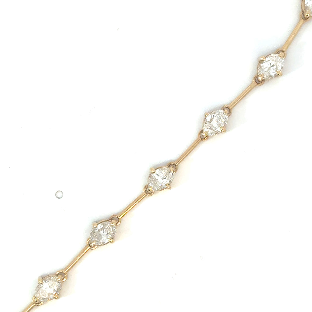 Aurora Diamond Link Bracelet