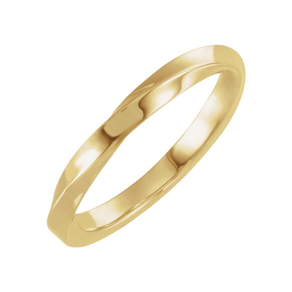 14K Twist Band