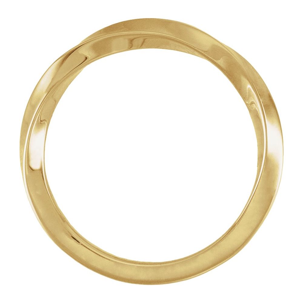 14K Twist Band