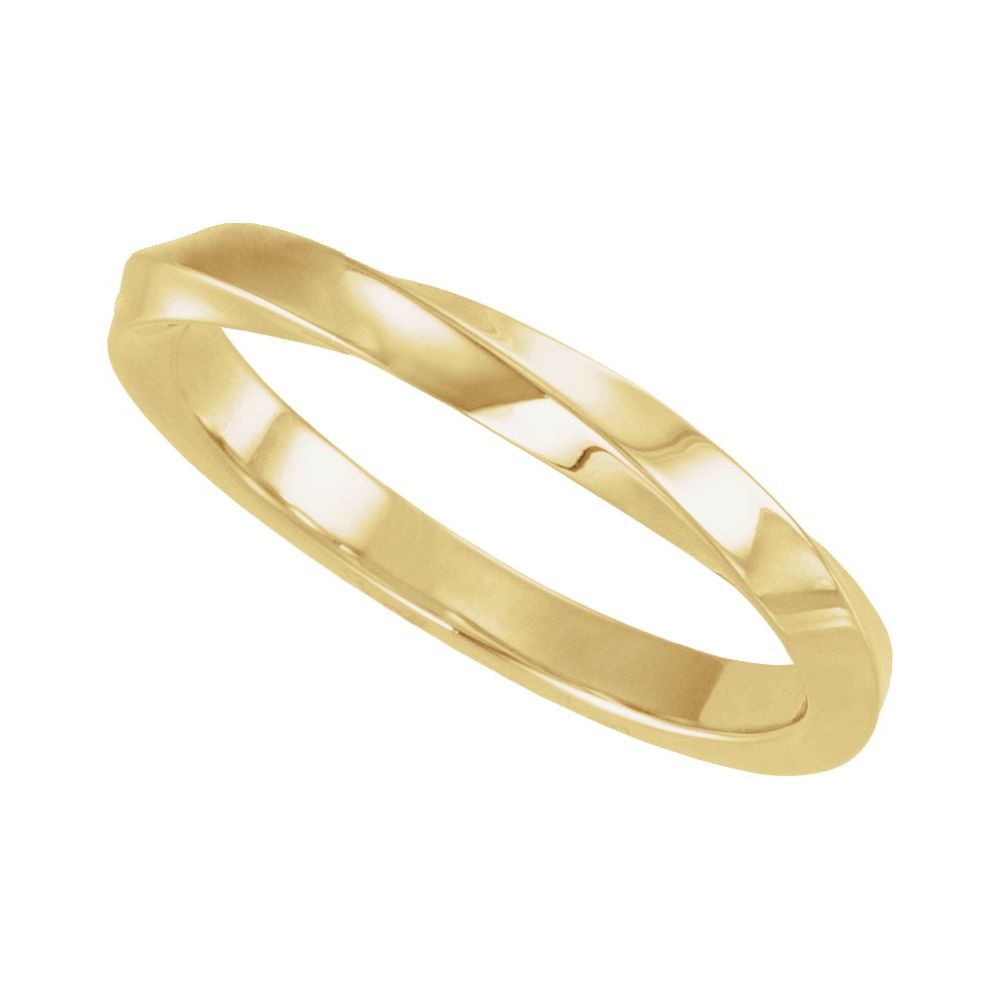 14K Twist Band
