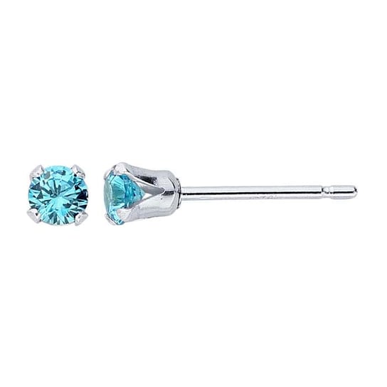 Birthstone CZ Studs