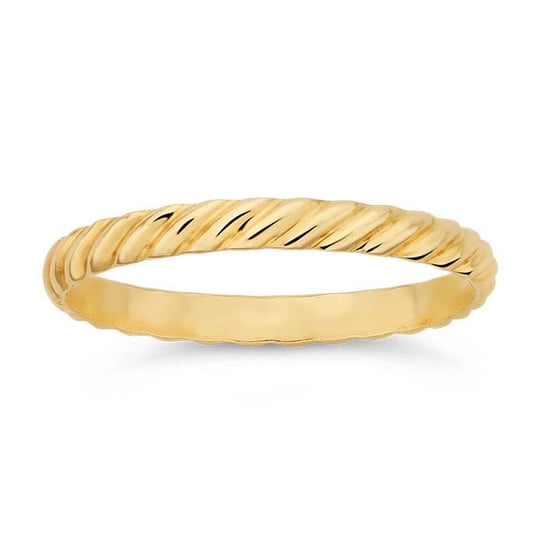 Half Round Twisted Band