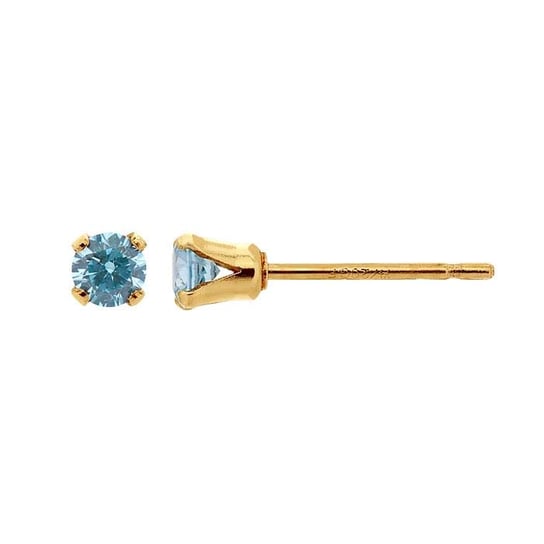 Birthstone CZ Studs