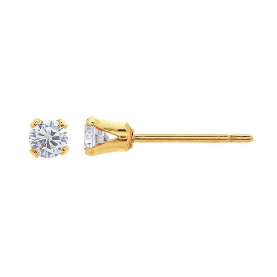 Birthstone CZ Studs