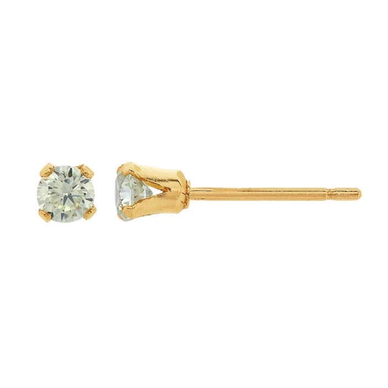 Birthstone CZ Studs