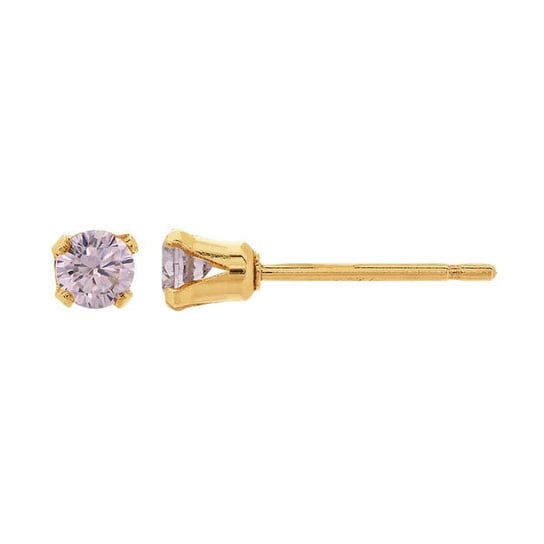 Birthstone CZ Studs