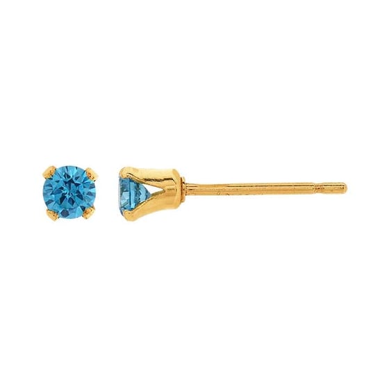 Birthstone CZ Studs