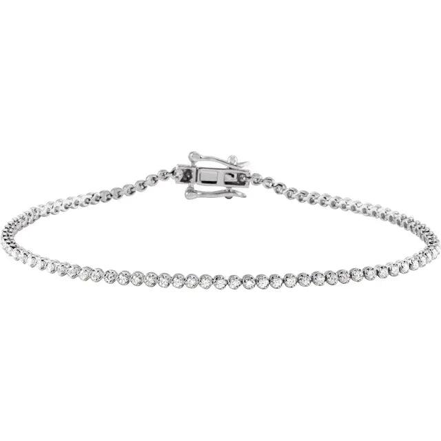 Diamond Tennis Bracelet - Nashelle