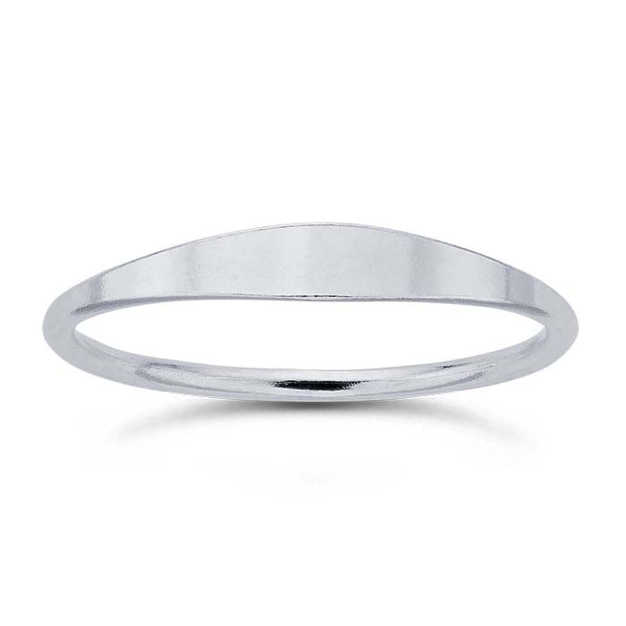Slim Signet Ring