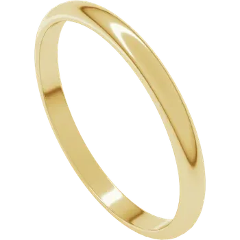 Flat-sided Half Round Band